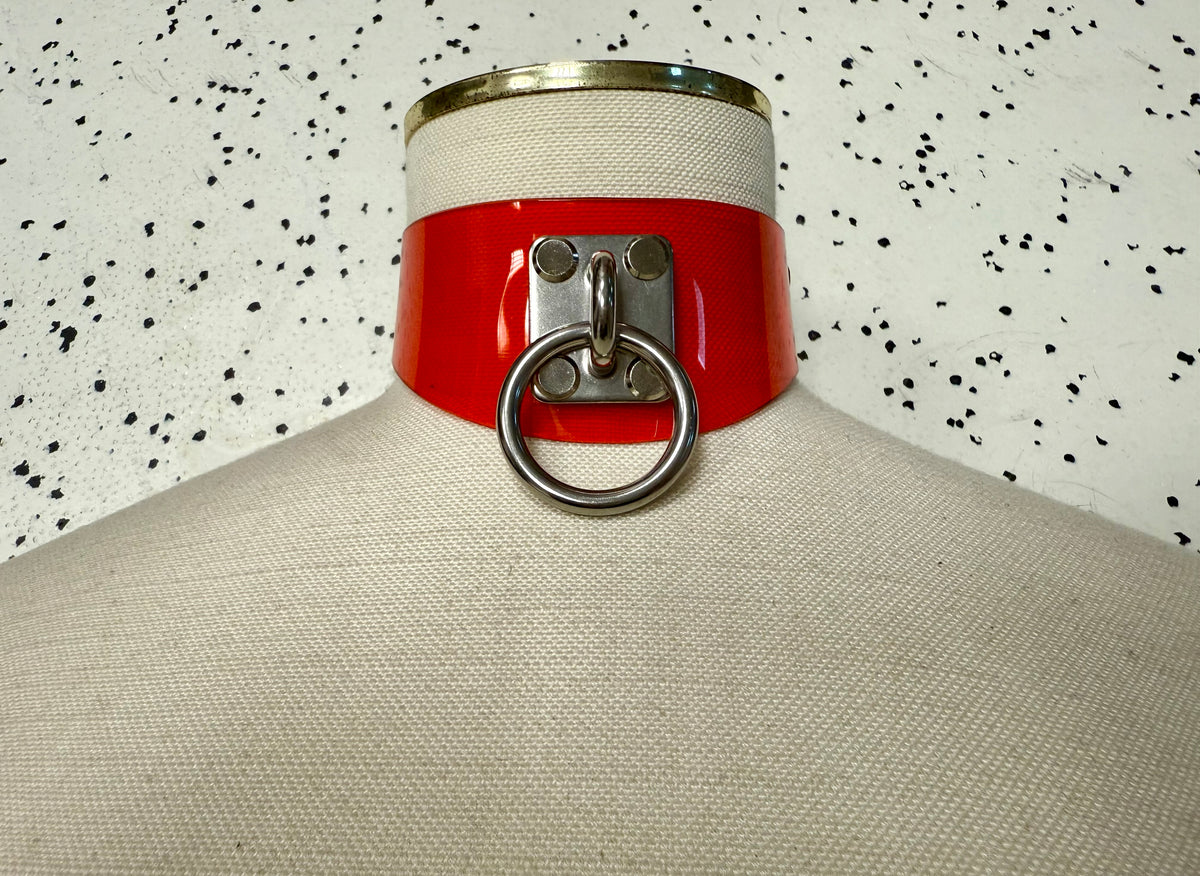 PVC Curve Choker Necklace