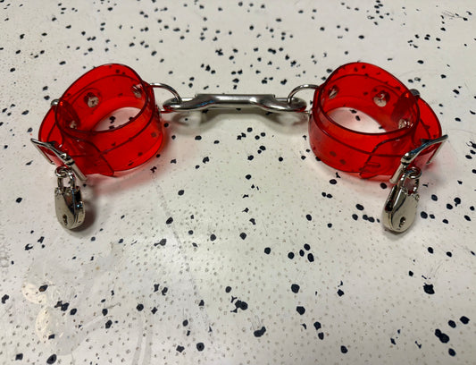Cuff and steel hogtie set