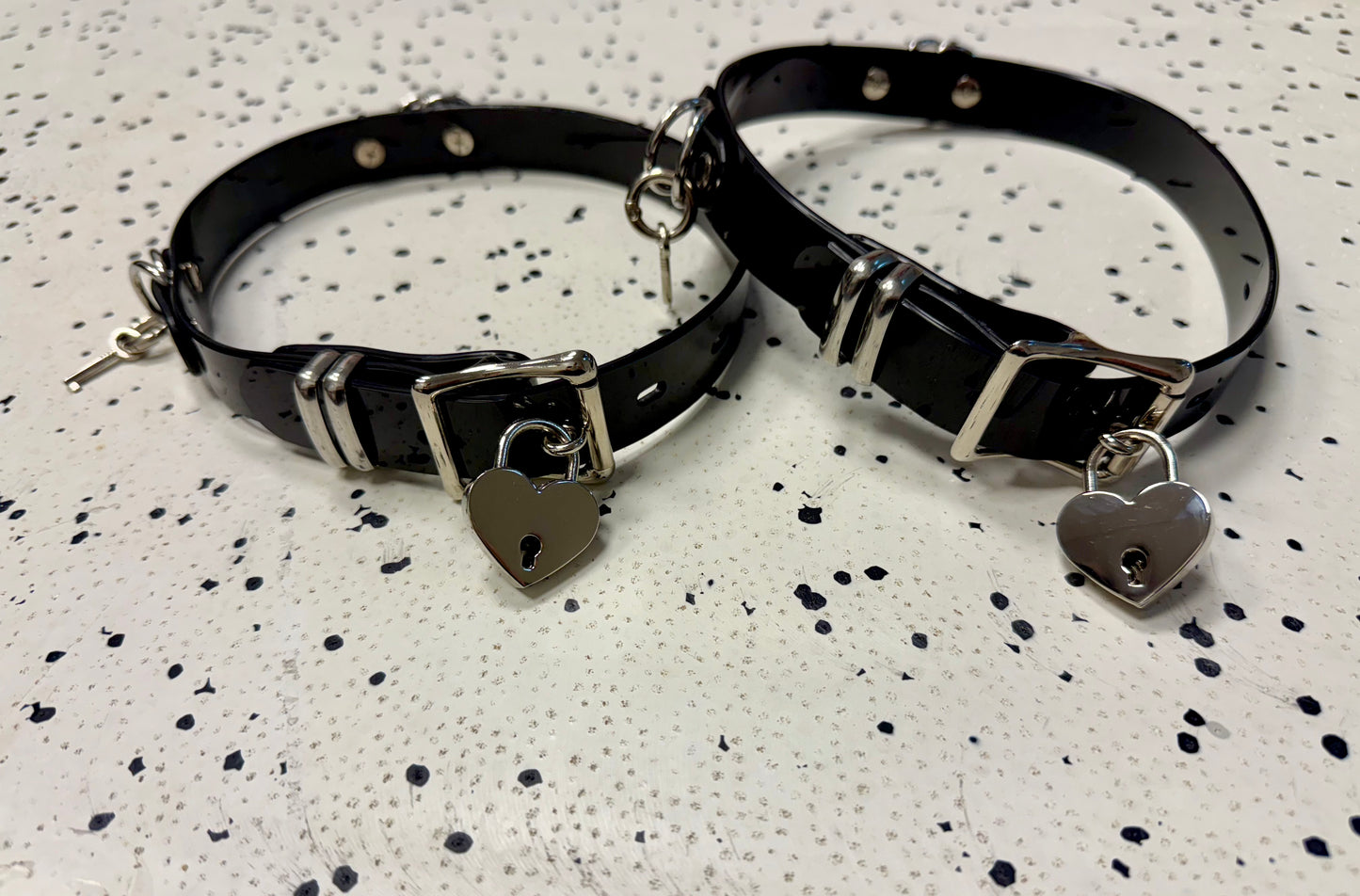 PVC Thigh Garters Pair