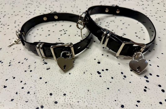 PVC Thigh Garters Pair